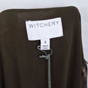 Second-Hand - Witchery Jungle Balloon Sleeve Wrap Dress Size 8 - SwapUp