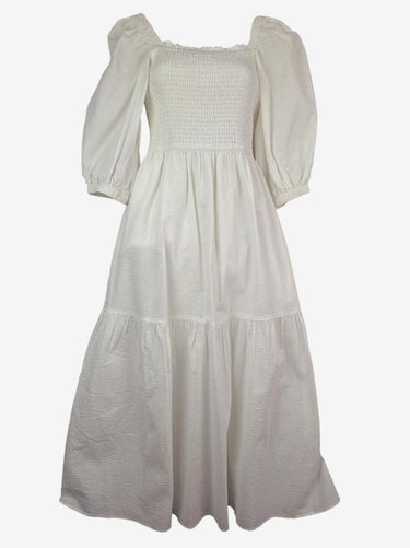 white witchery dress Second-Hand Witchery Cloud White Textured Maxi Dress Size 8 – SwapUp