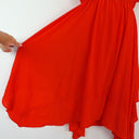Second-Hand - Witchery Scarlet Textured Floaty Dress Size 8 - SwapUp