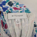 Second-Hand - Witchery Splash Floral Tiered Mini Dress Size 8 - SwapUp