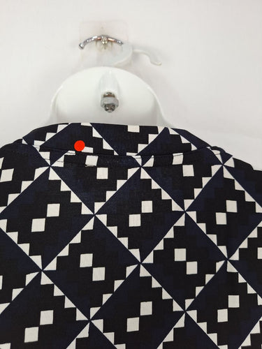 Second-Hand - Sacha Drake Bold Geometric Midi Dress Size 12 - SwapUp