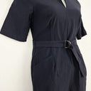Second-Hand - Sacha Drake Sophisticated A Line With Reversible Belt Dress Size 10 - SwapUp