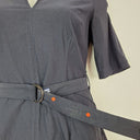 Second-Hand - Sacha Drake Sophisticated A Line With Reversible Belt Dress Size 10 - SwapUp