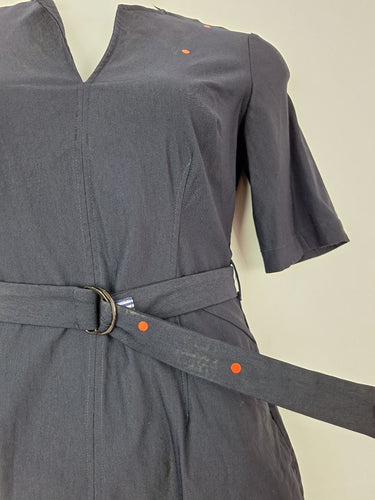 Second-Hand - Sacha Drake Sophisticated A Line With Reversible Belt Dress Size 10 - SwapUp