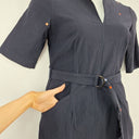 Second-Hand - Sacha Drake Sophisticated A Line With Reversible Belt Dress Size 10 - SwapUp