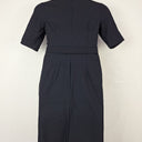 Second-Hand - Sacha Drake Sophisticated A Line With Reversible Belt Dress Size 10 - SwapUp