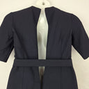 Second-Hand - Sacha Drake Sophisticated A Line With Reversible Belt Dress Size 10 - SwapUp