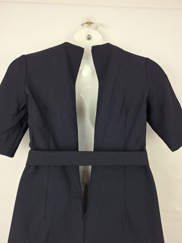 Second-Hand - Sacha Drake Sophisticated A Line With Reversible Belt Dress Size 10 - SwapUp