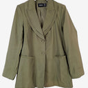 Second-Hand - Mossman Khaki Addicted To You Blazer Size 14 - SwapUp