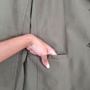 Second-Hand - Mossman Khaki Addicted To You Blazer Size 14 - SwapUp