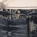 Second-Hand - Jaded London Stone Wash Flirty Denim Skirt Size 12 - SwapUp