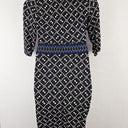 Second-Hand - Sacha Drake Bold Geometric Midi Dress Size 12 - SwapUp