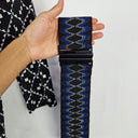 Second-Hand - Sacha Drake Bold Geometric Midi Dress Size 12 - SwapUp