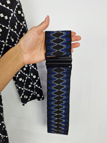 Second-Hand - Sacha Drake Bold Geometric Midi Dress Size 12 - SwapUp