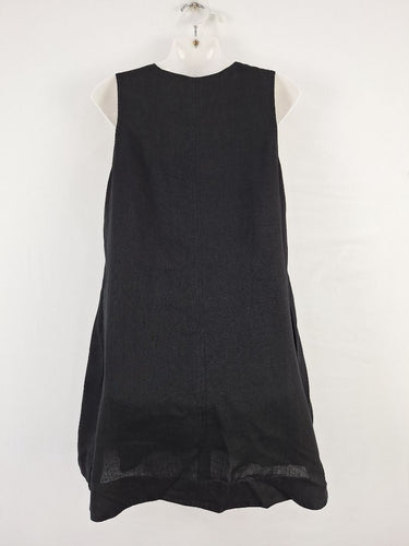 Second-Hand - Country Road Organic Linen A Line Shift Dress Size 6 - SwapUp