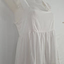 Second-Hand - Billabong Dainty White Tiered Maxi Dress Size S - SwapUp