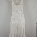 Second-Hand - Billabong Dainty White Tiered Maxi Dress Size S - SwapUp