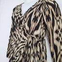 Second-Hand - David Lawrence Jungle Wrap Style Midi Dress Size M - SwapUp