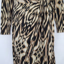 Second-Hand - David Lawrence Jungle Wrap Style Midi Dress Size M - SwapUp