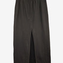 Second-Hand - P.E Nation Charcoal Front Split Lounge Skirt Size L - SwapUp