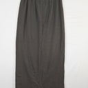 Second-Hand - P.E Nation Charcoal Front Split Lounge Skirt Size L - SwapUp
