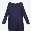 Second-Hand - Boho Kimono Sleeve Drape Top Size L - SwapUp