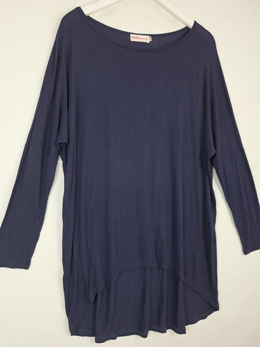 Second-Hand - Boho Kimono Sleeve Drape Top Size L - SwapUp
