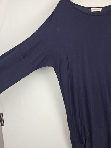 Second-Hand - Boho Kimono Sleeve Drape Top Size L - SwapUp