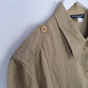 Second-Hand - Marina Sport Pure Linen Olive Shirt Size XL - SwapUp