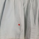 Second-Hand - Seed Light Wash Distressed Mini Skirt Size 8 - SwapUp