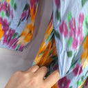 Second-Hand - Megan Park Blurred Spring Ruched Dress Size S - SwapUp