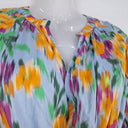 Second-Hand - Megan Park Blurred Spring Ruched Dress Size S - SwapUp