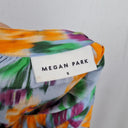 Second-Hand - Megan Park Blurred Spring Ruched Dress Size S - SwapUp
