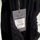 Second-Hand - Country Road Black Asymmetrical Drape Dress Size XL - SwapUp