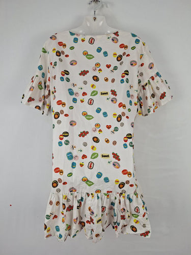 Second-Hand - Gorman Fruit Sticker Breezy Swing Dress Size 10 - SwapUp