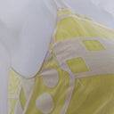 Second-Hand - Gorman Lemon Layered Geometric Mini Dress Size 10 - SwapUp
