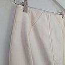 Second-Hand - Cue Pearl Sheer Panel Midi Skirt Size 6 - SwapUp