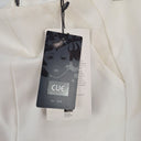 Second-Hand - Cue Pearl Sheer Panel Midi Skirt Size 6 - SwapUp