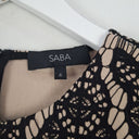 Second-Hand - Saba Elegant Lace Soft Flare Top Size 6 - SwapUp