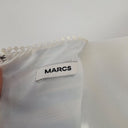 Second-Hand - Marcs Cherry Blossom Sky Lace Waist Dress Size 8 - SwapUp