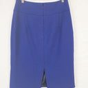 Second-Hand - Veronika Maine Royal Blue Double Zip Skirt Size 12 - SwapUp