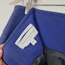 Second-Hand - Veronika Maine Royal Blue Double Zip Skirt Size 12 - SwapUp