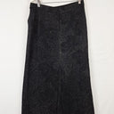Second-Hand - Bianca Spender Textured Shimmer A Split Skirt Size L - SwapUp