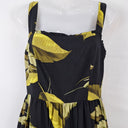 Second-Hand - Witchery Dark Banana Leaf Tiered Maxi Dress Size 8 - SwapUp