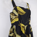 Second-Hand - Witchery Dark Banana Leaf Tiered Maxi Dress Size 8 - SwapUp