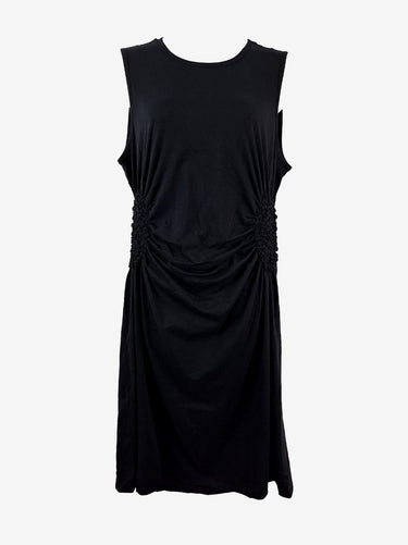 Elk Ruched Waist Elevated Midi Dress Size 18