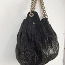 Second-Hand - Oroton Snake Skin Hobo Chain Bag Size - SwapUp