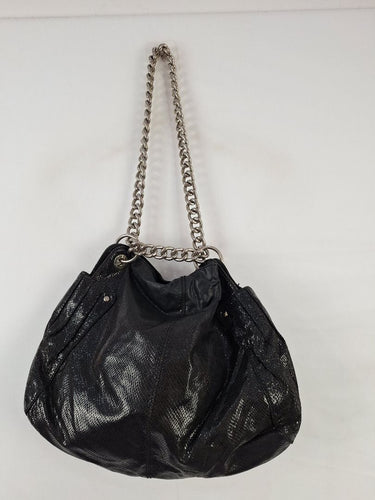 Second-Hand - Oroton Snake Skin Hobo Chain Bag Size - SwapUp
