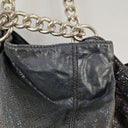 Second-Hand - Oroton Snake Skin Hobo Chain Bag Size - SwapUp