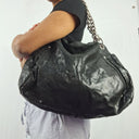 Second-Hand - Oroton Snake Skin Hobo Chain Bag Size - SwapUp